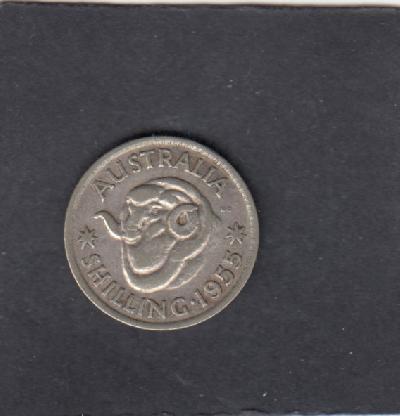 Beschrijving: 1 Shilling  GOAT  